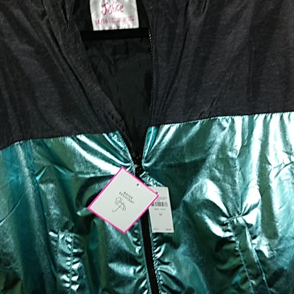 Justice Water resistant girls jacket